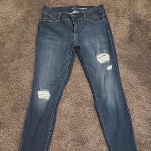 NY&Co curvy boyfriend crop jean